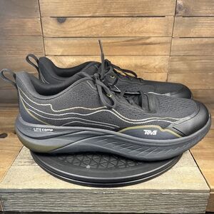 Teva Mens Size 13 Trail Winder Low Black Anthracite Lace Up Athletic Sneakers